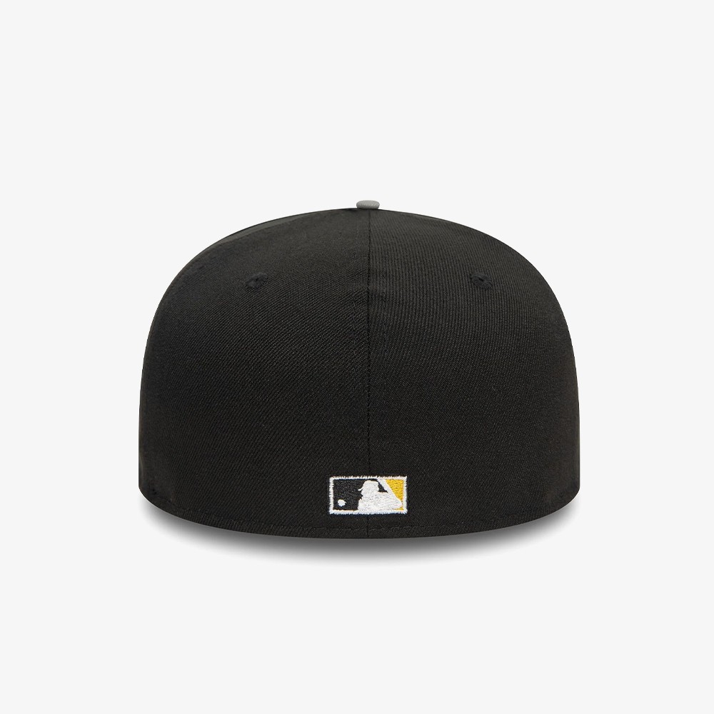 Oakland Athletics MLB Contrast Pin 59FIFTY Fitted Cap 'Black'