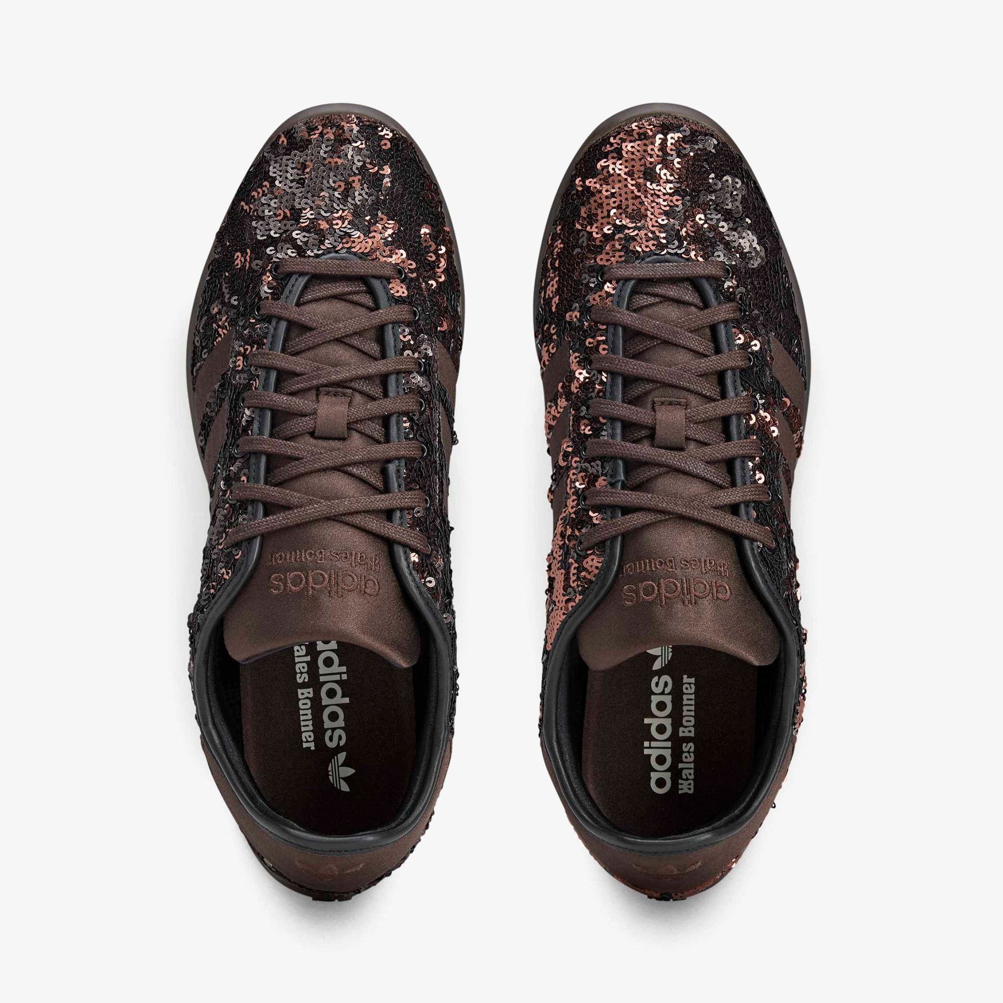 Wales Bonner x adidas Karintha Sequin 'Dark Brown' (W)