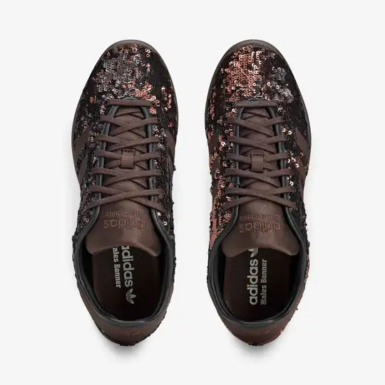 Wales Bonner x adidas Karintha Sequin 'Dark Brown' (W) - Görsel 7