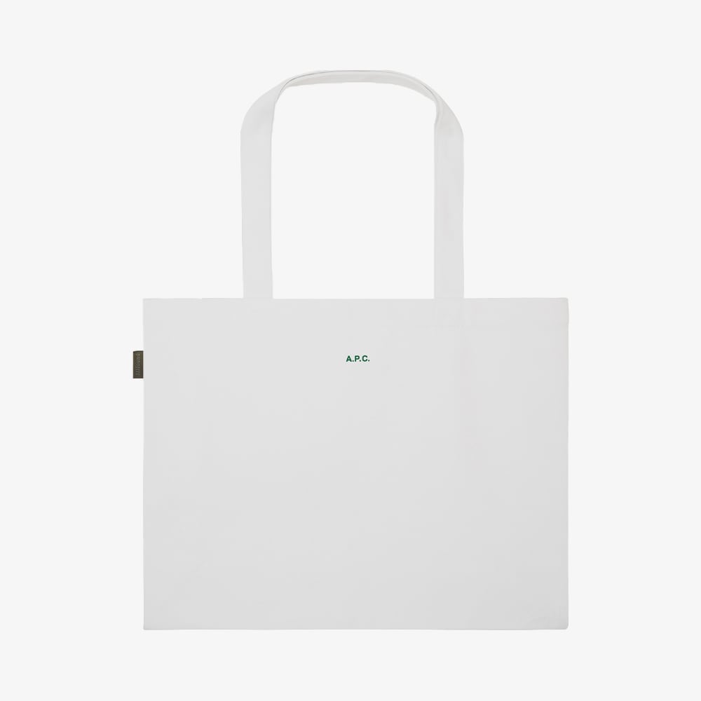 JJJJound x A.P.C. Tote Bag 'White' - WUNDER