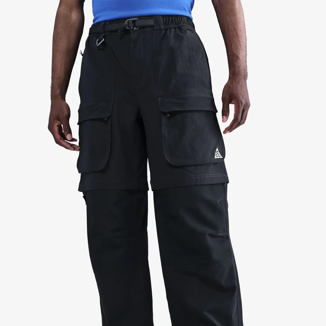 Nike ACG Smith Summit Zip Cargo Pants 'Black' - WUNDER