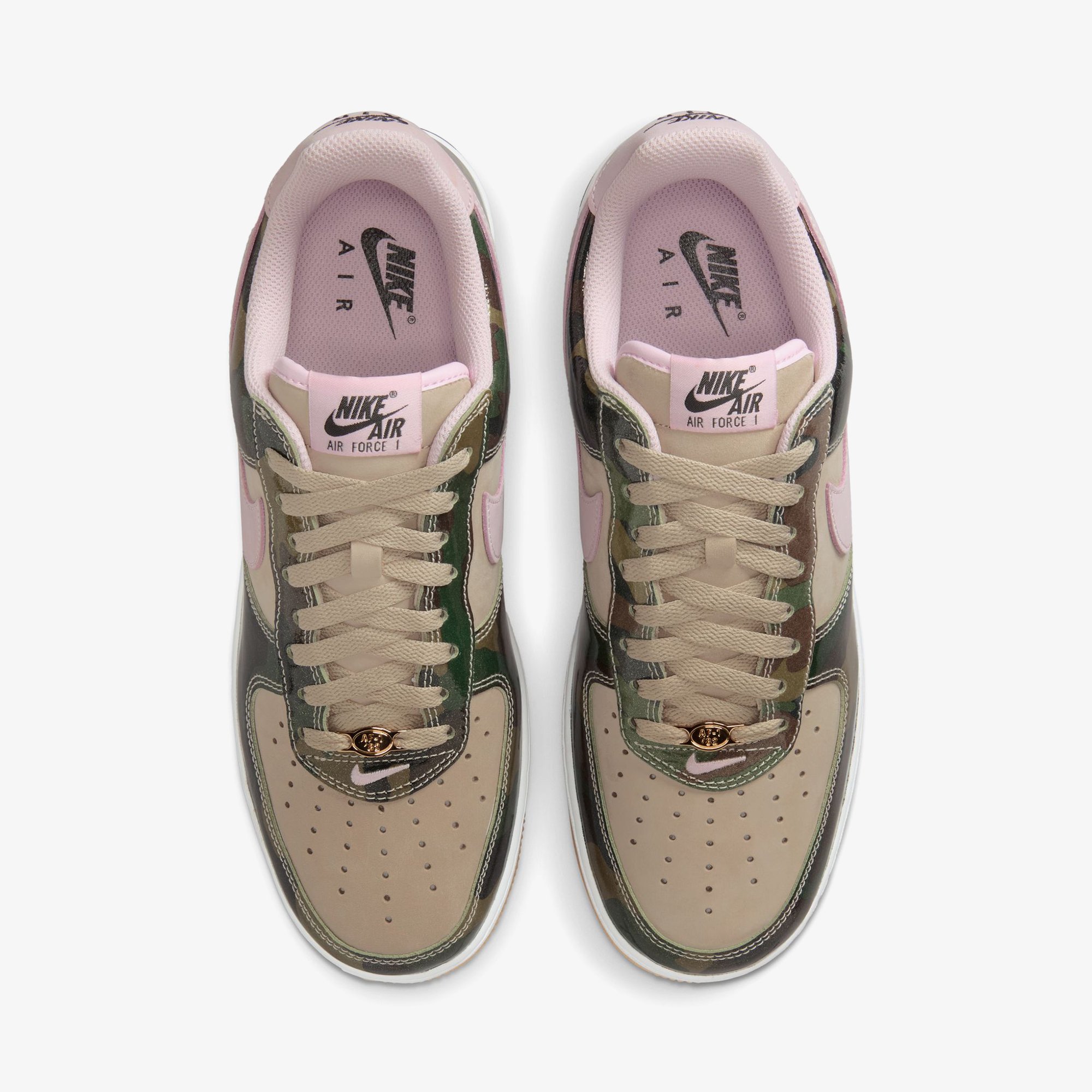 Air Force 1 Low '07 LV8 Patent 'Camo Pink'