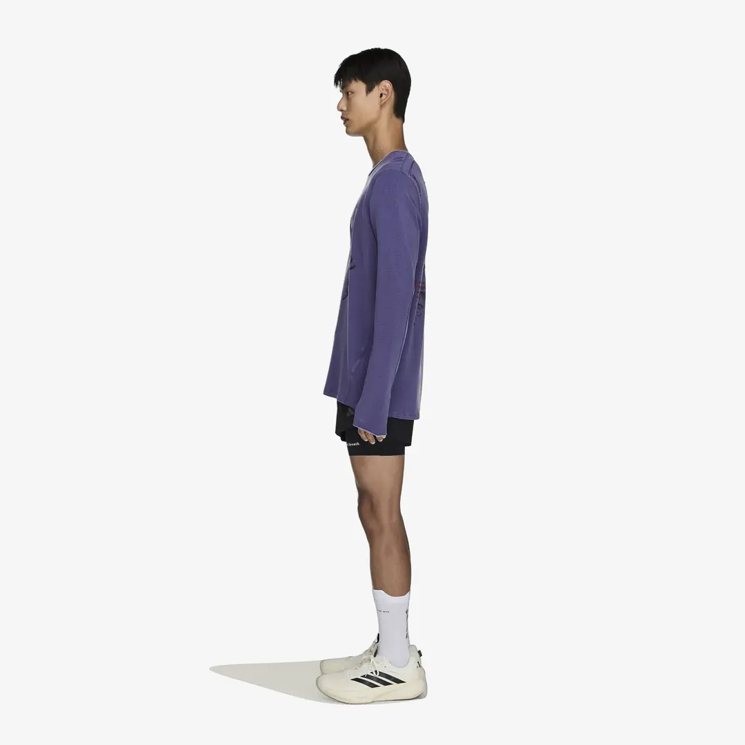 adidas x Song For The Mute Long-Sleeve Top T-Shirt 'Tech Purple' görsel 8