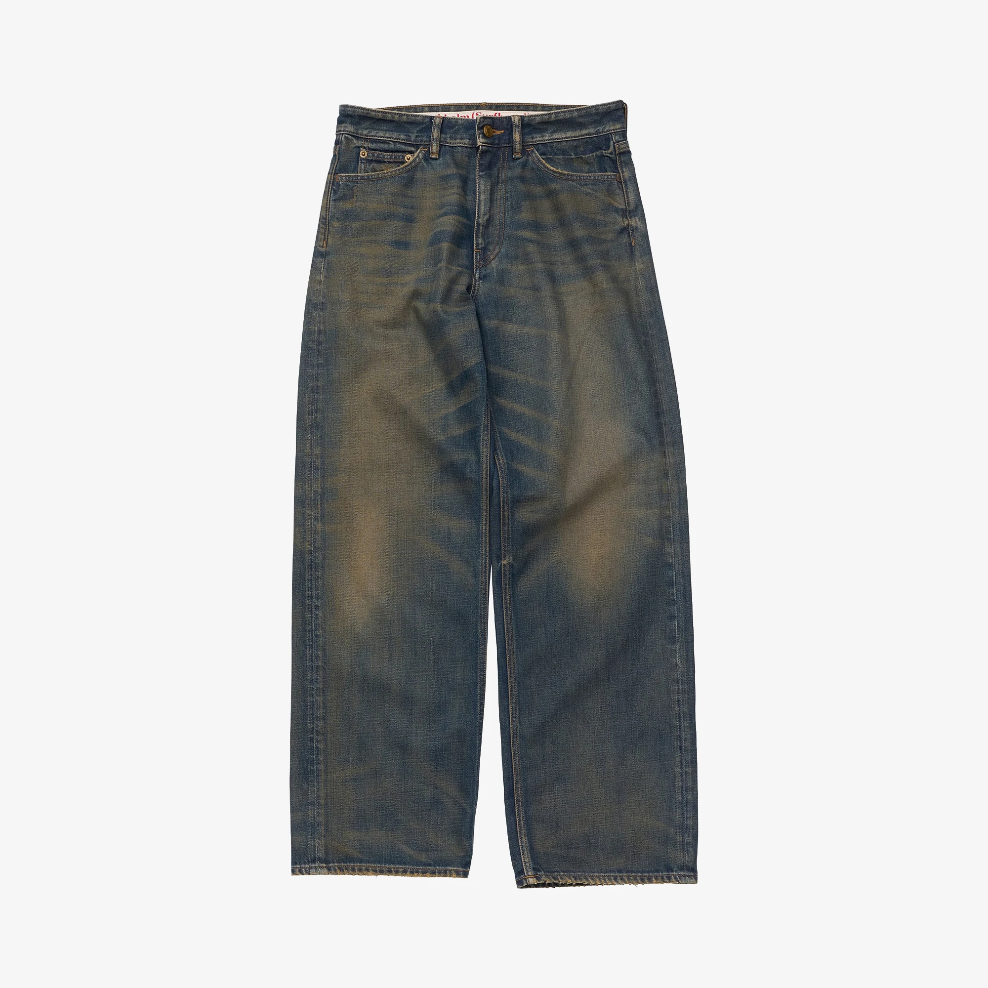 Stockholm Surfboard Club Regular Fit Jeans 'Dirty Blue' - WUNDER