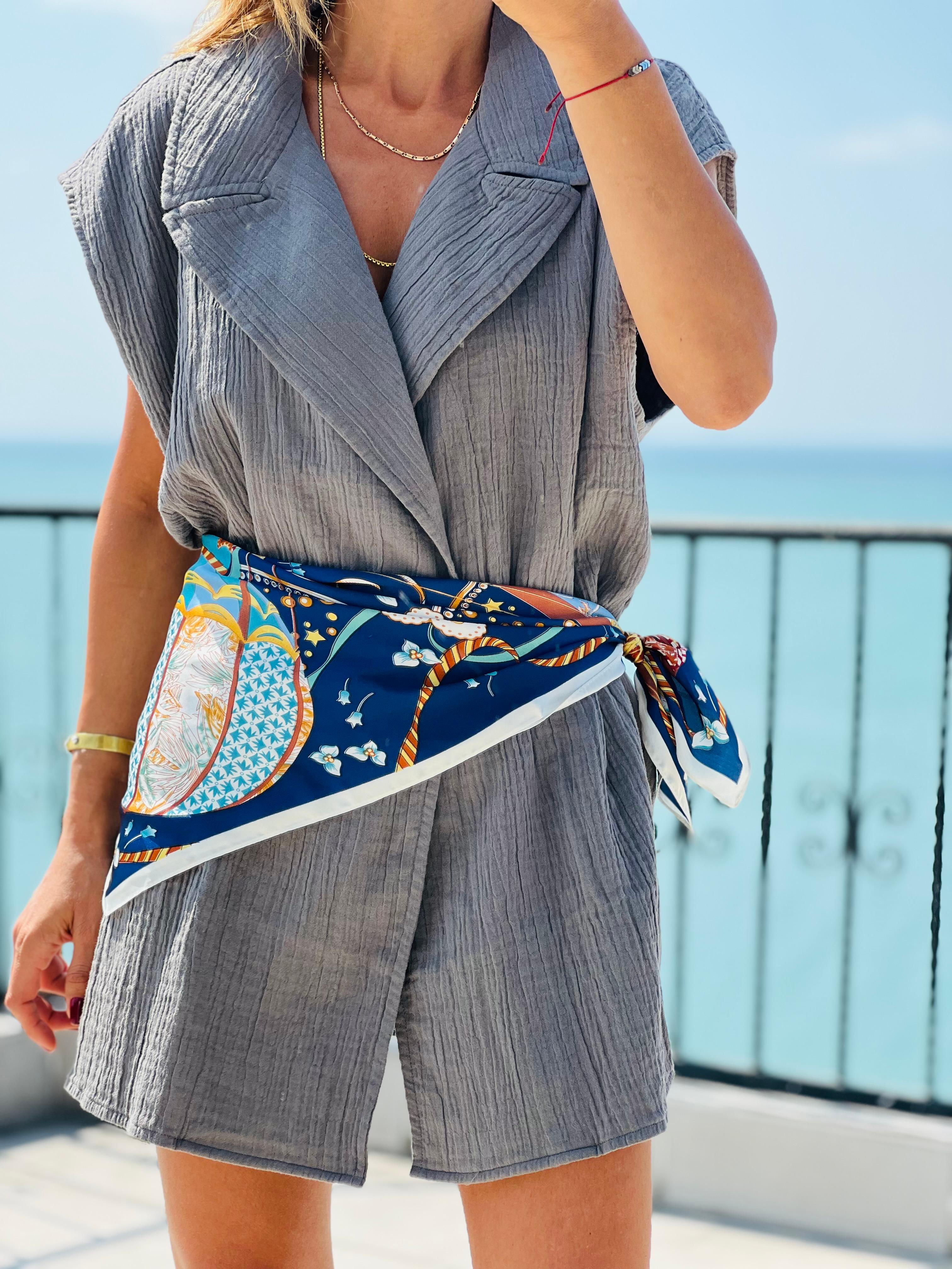 Desenli Fular Bandana