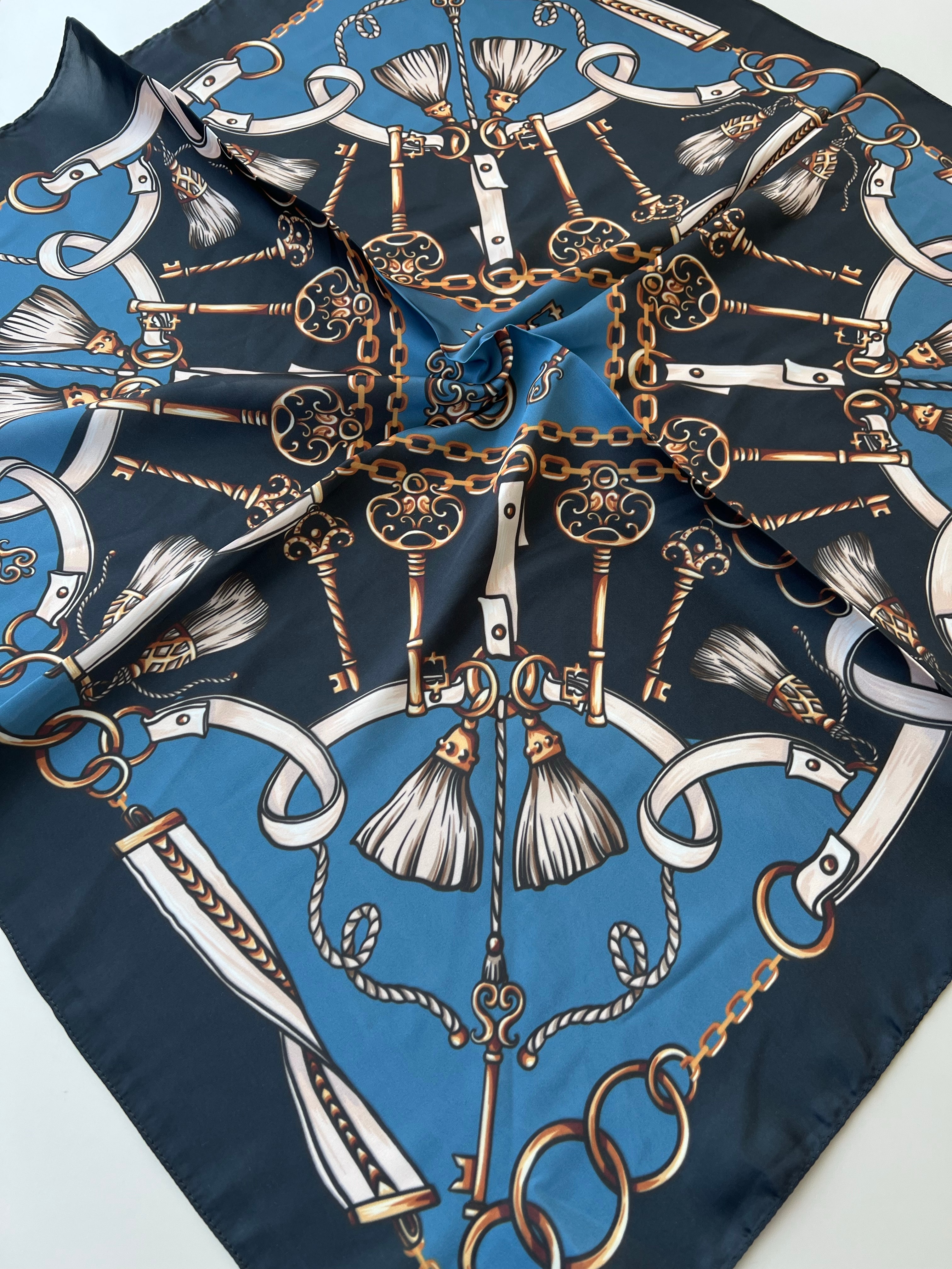 Desenli Fular Bandana