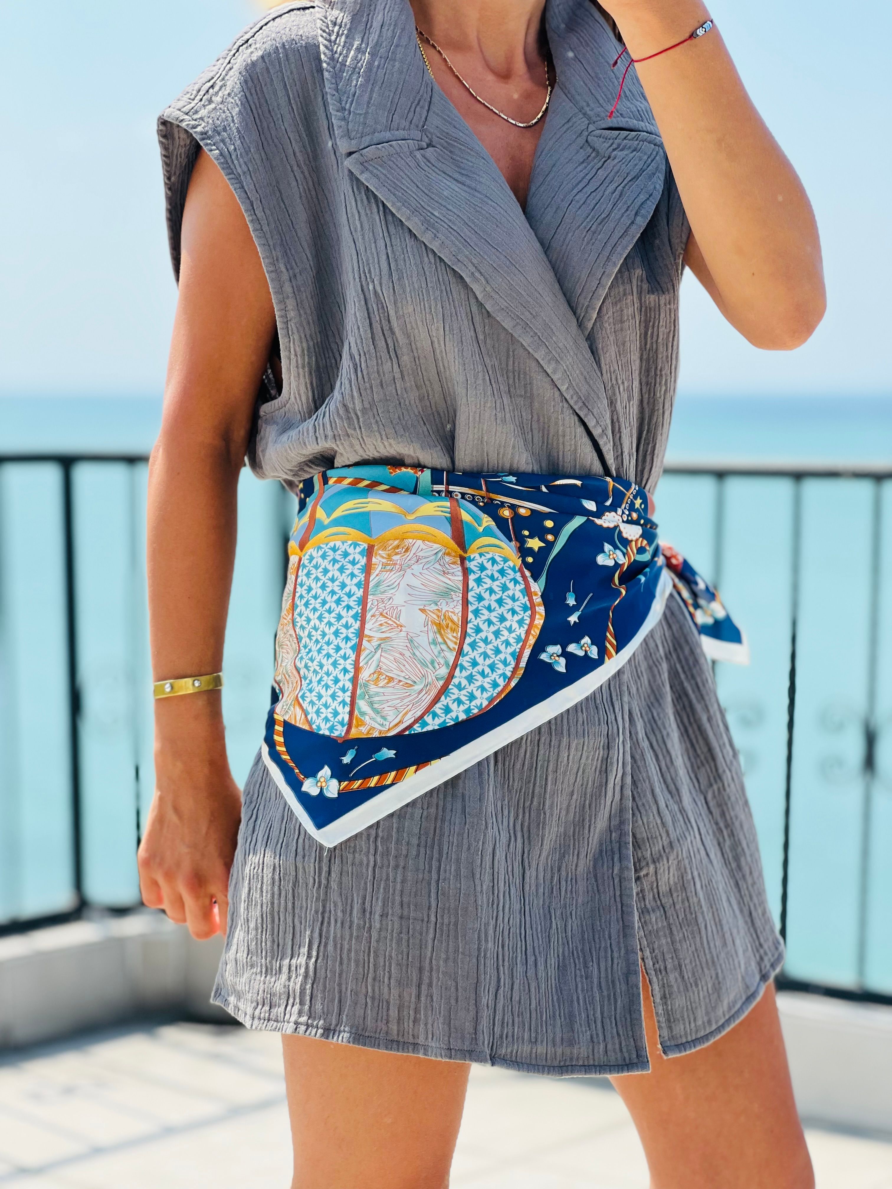 Desenli Fular Bandana