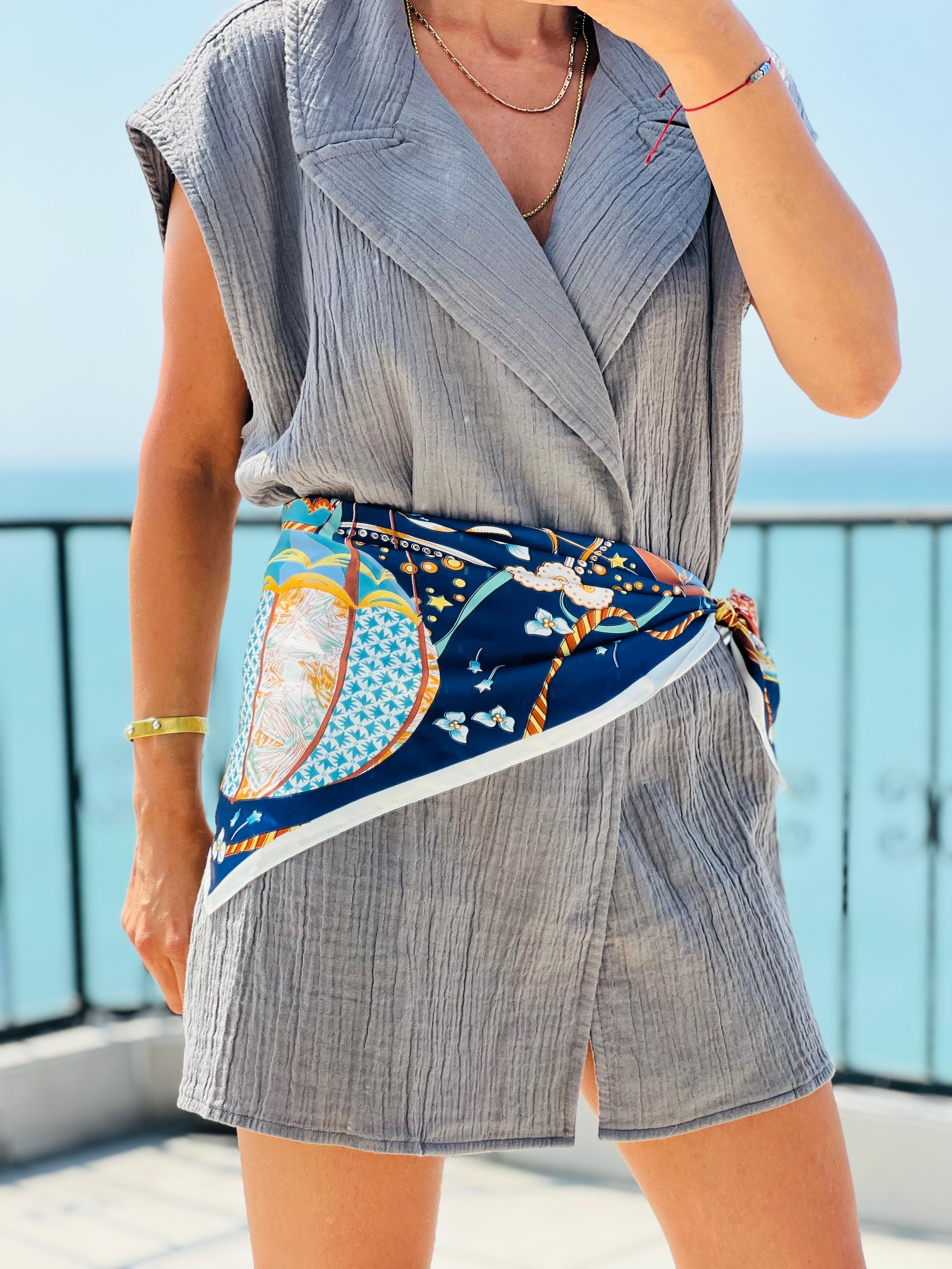 Desenli Fular Bandana