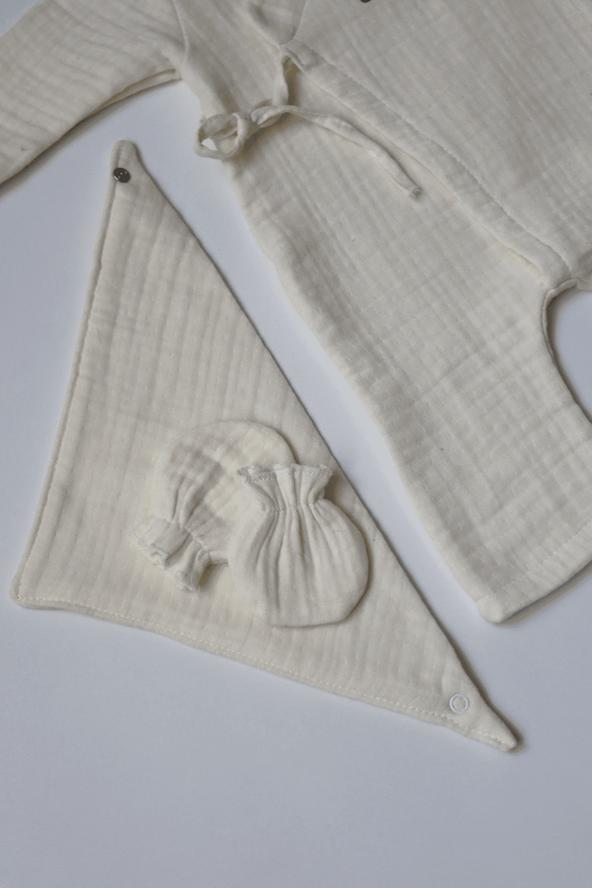 Rabbit Kimono Müslin Hastane Çıkışı 7'li Set