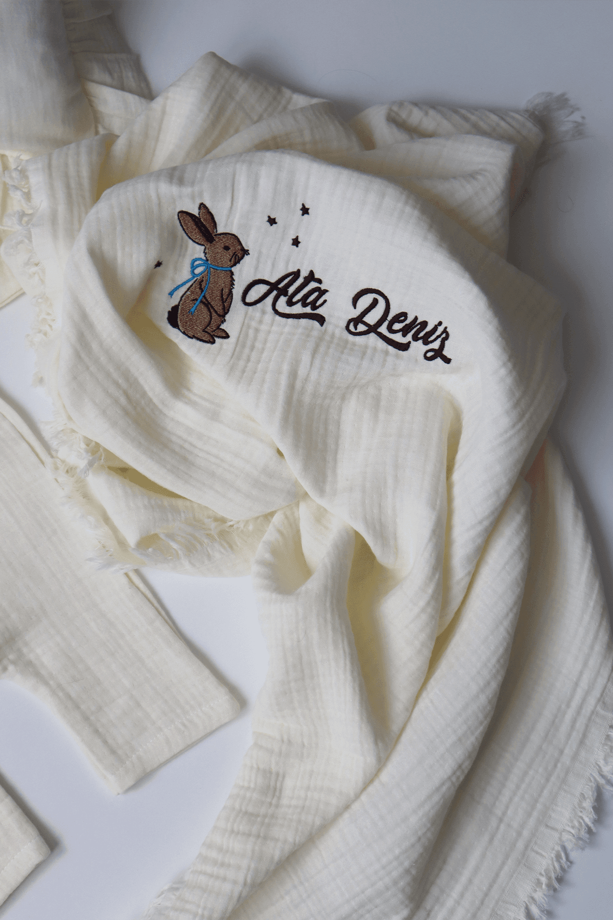 Rabbit Kimono Müslin Hastane Çıkışı 7'li Set