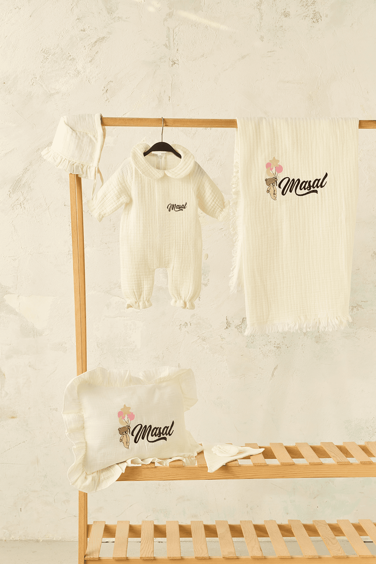 Bear Müslin Hastane Çıkışı 6'lı Set