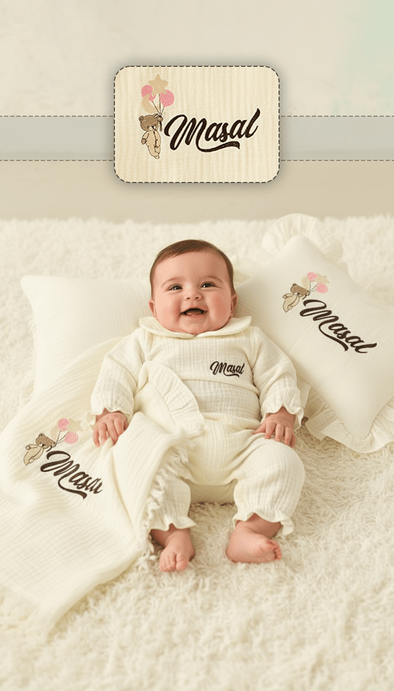 Bear Müslin Hastane Çıkışı 6'lı Set