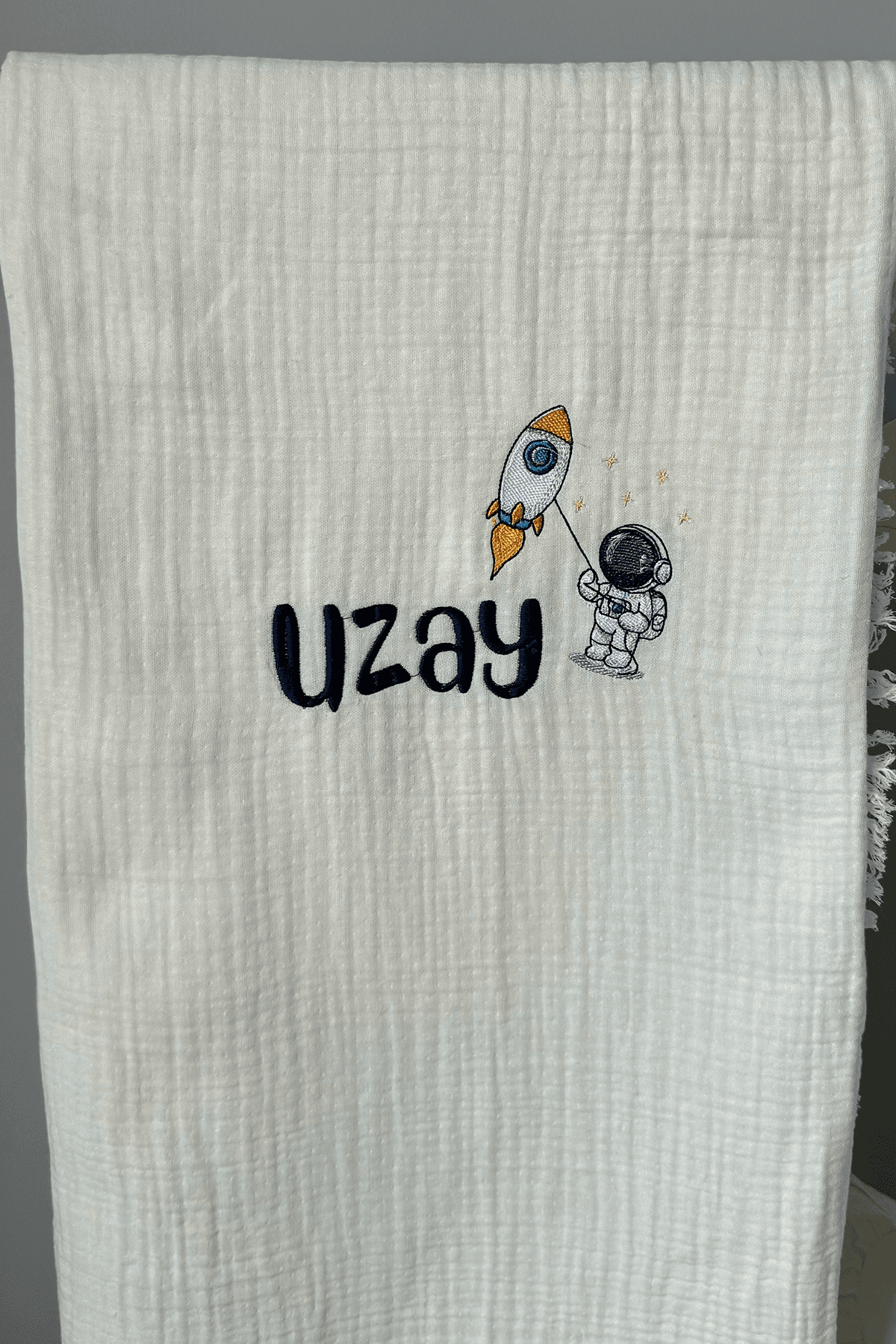 Astronaut Müslin Battaniye
