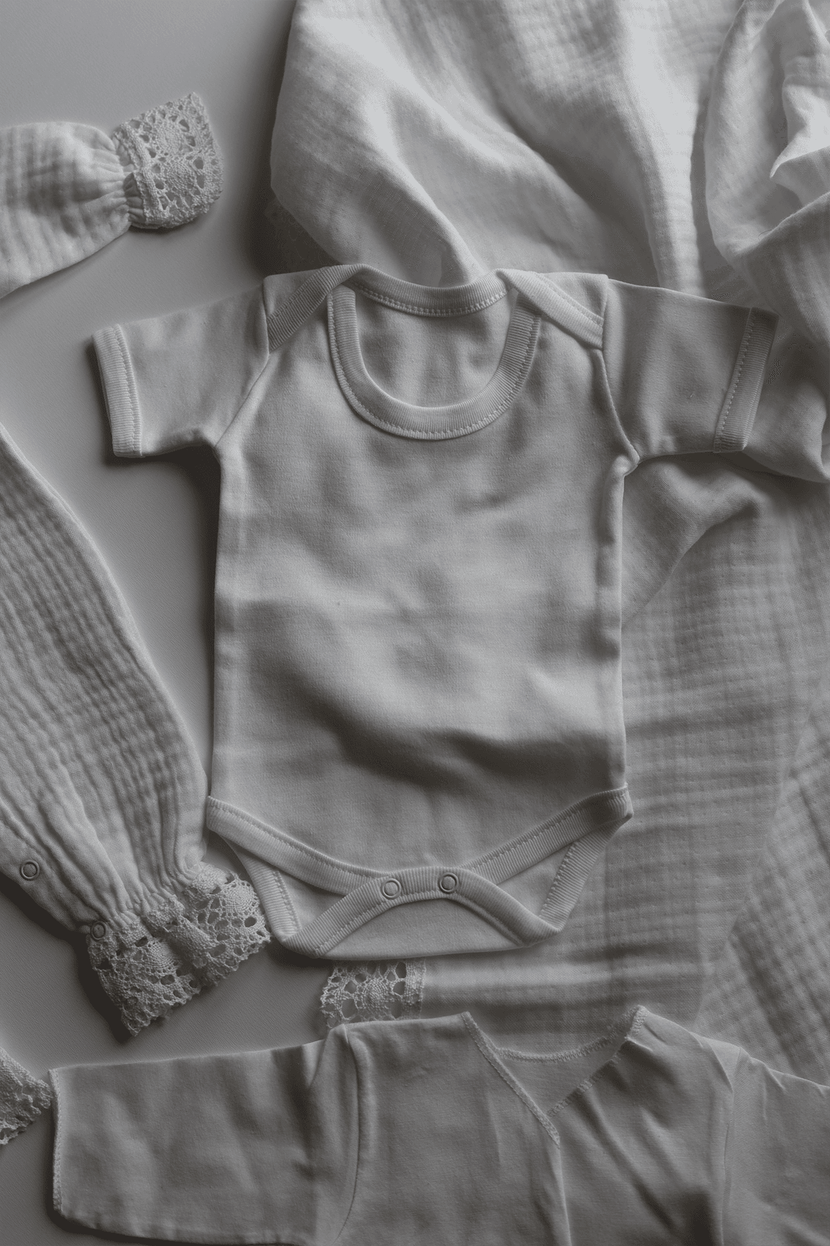 10'lu Dantelli Müslin Set
