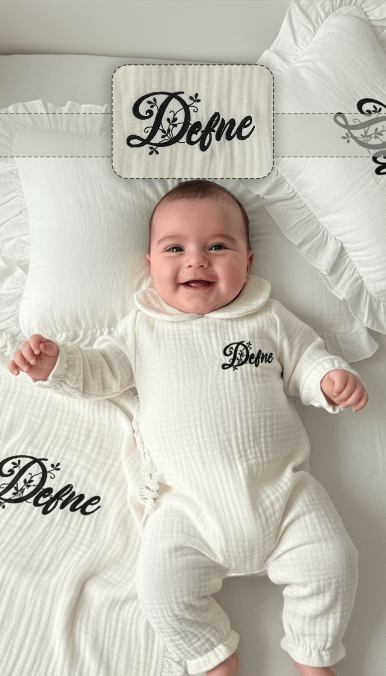 Flowery Müslin Hastane Çıkışı 6'lı Set