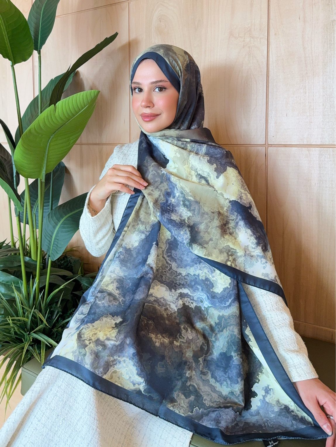 Desenli Pamuk Soft Şal Soon Serisi 