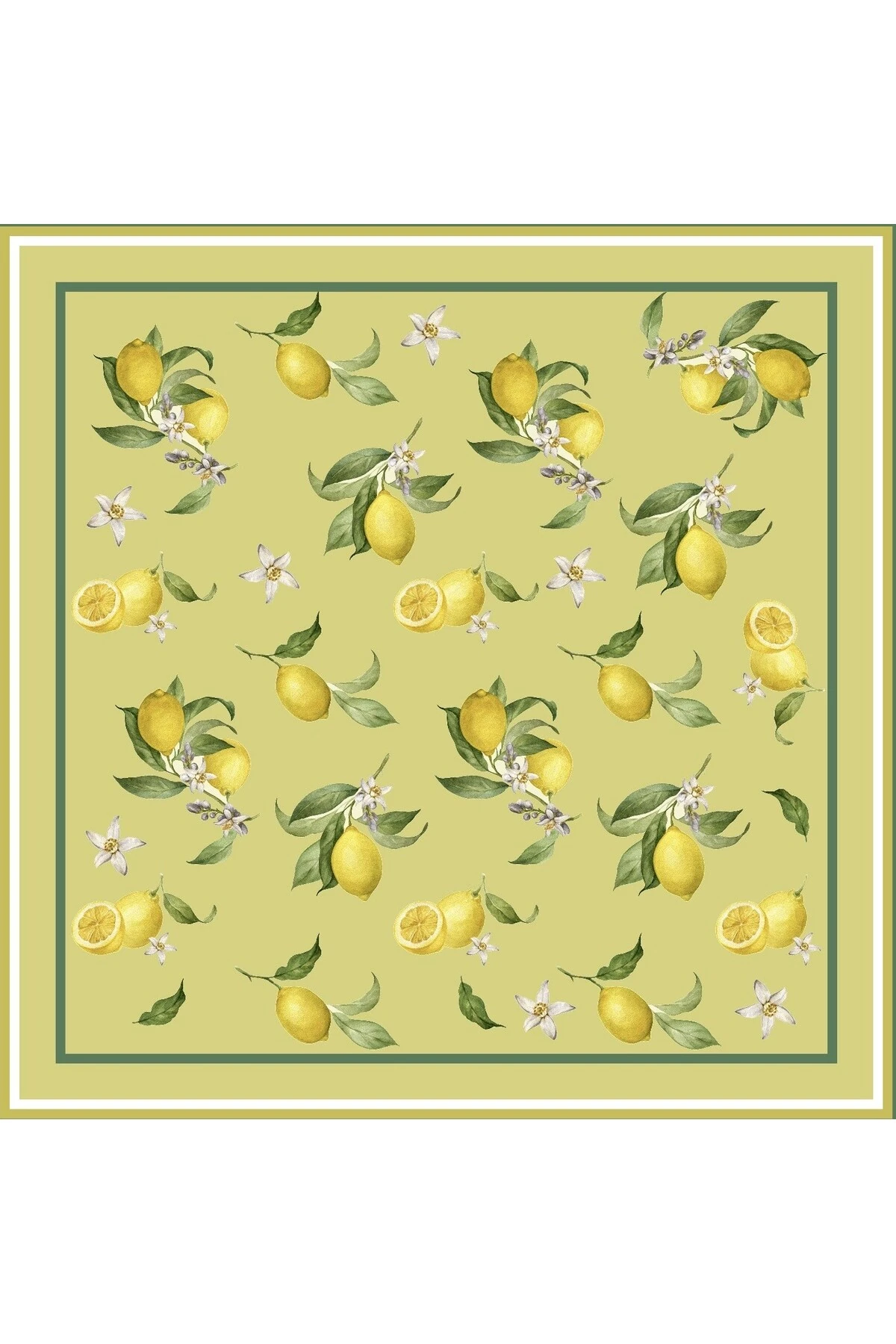 Desenli Fular Kombin Tamamlayıcı Bandana