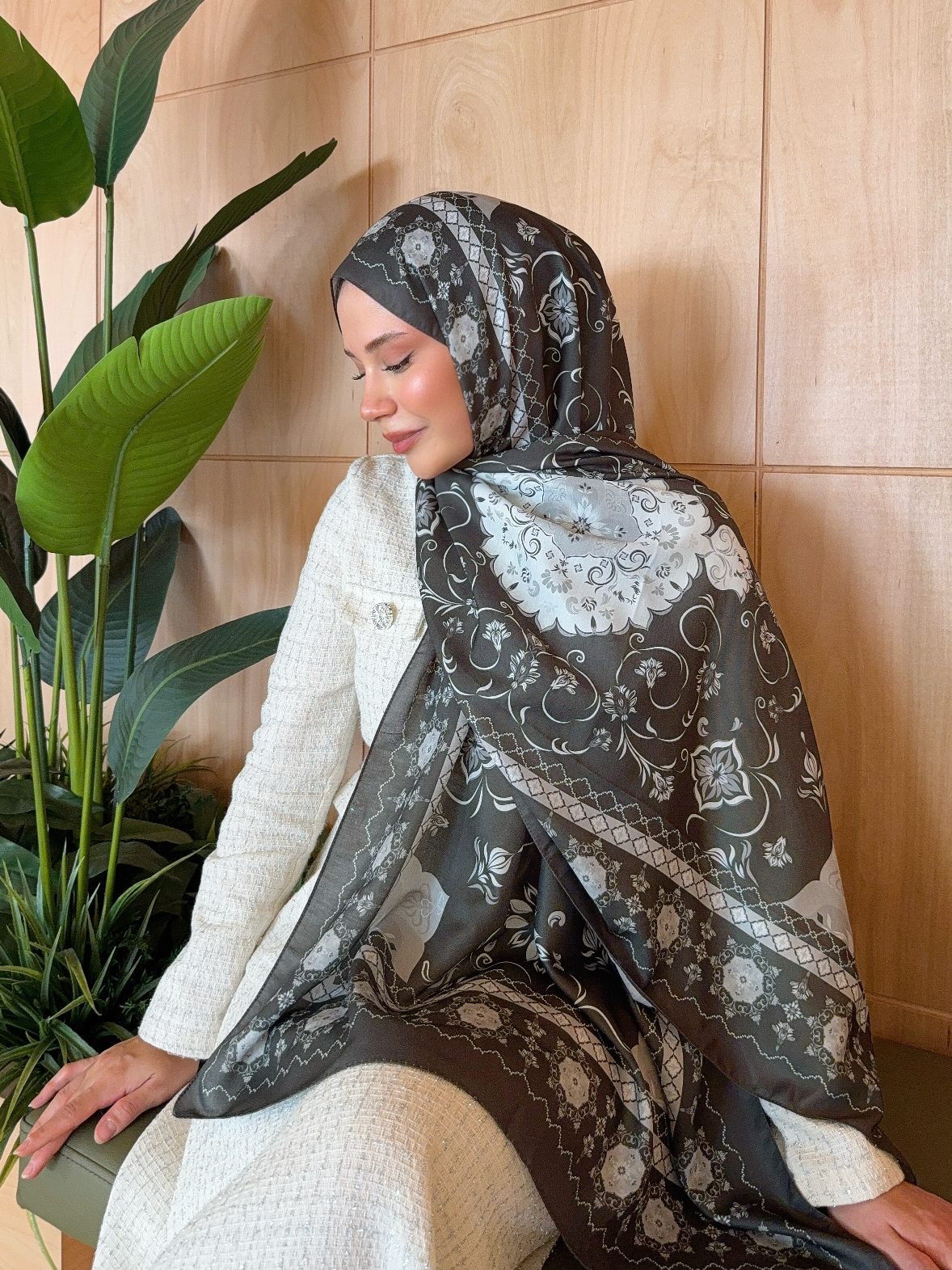 Desenli Pamuk Soft Şal Soon Serisi 