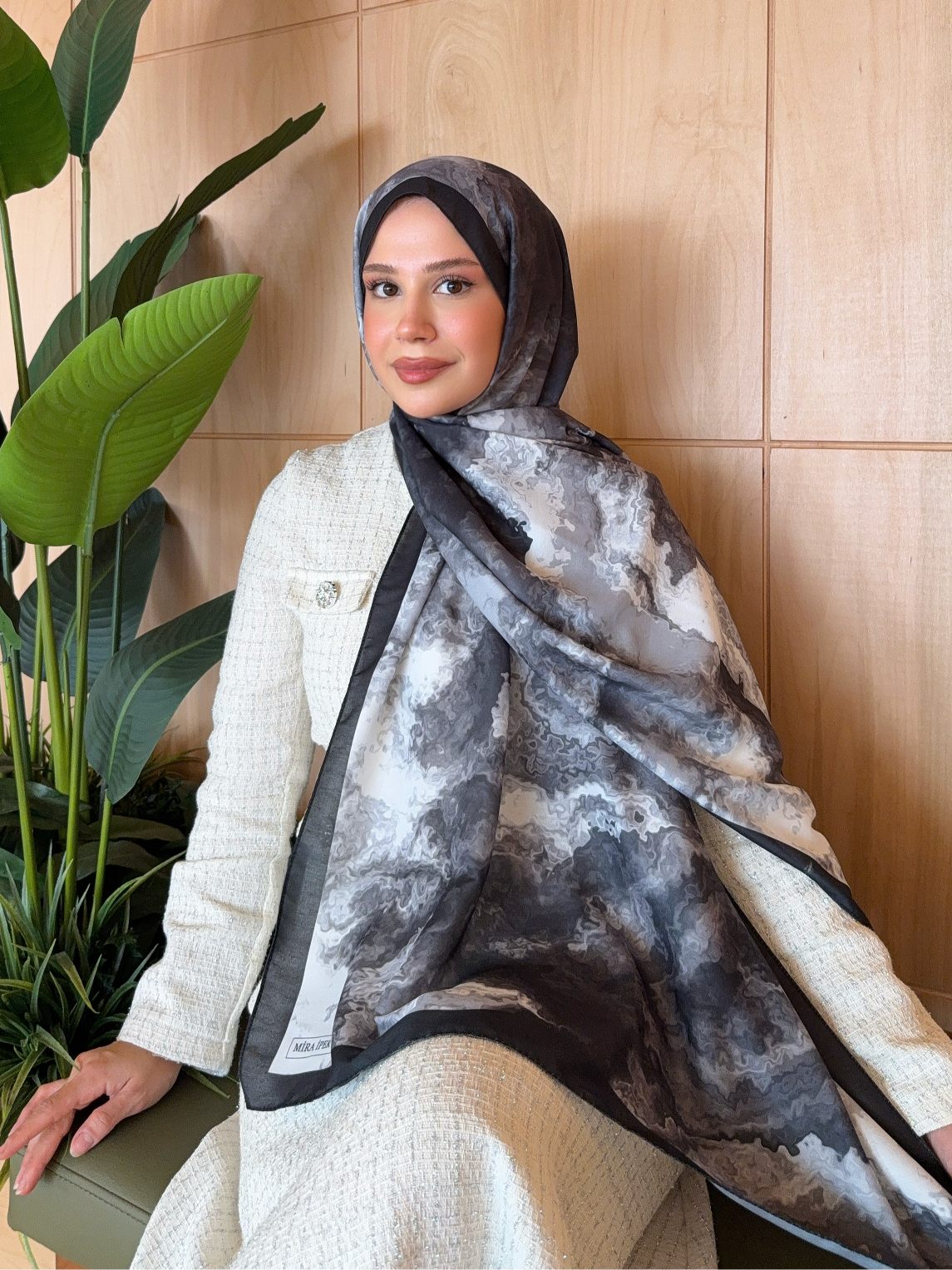 Desenli Pamuk Soft Şal Vera Serisi