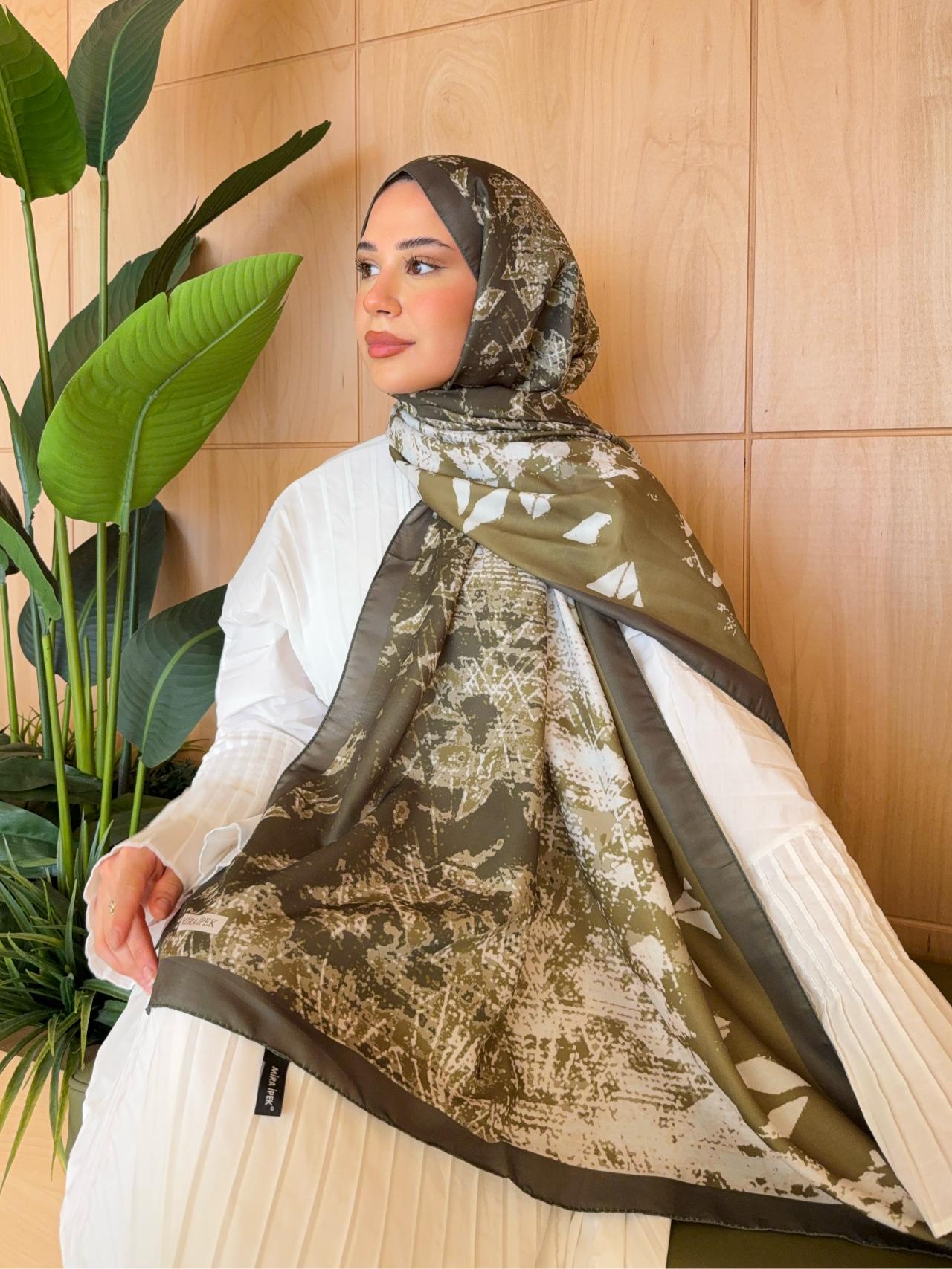 Desenli Pamuk Soft Şal Cesur Serisi