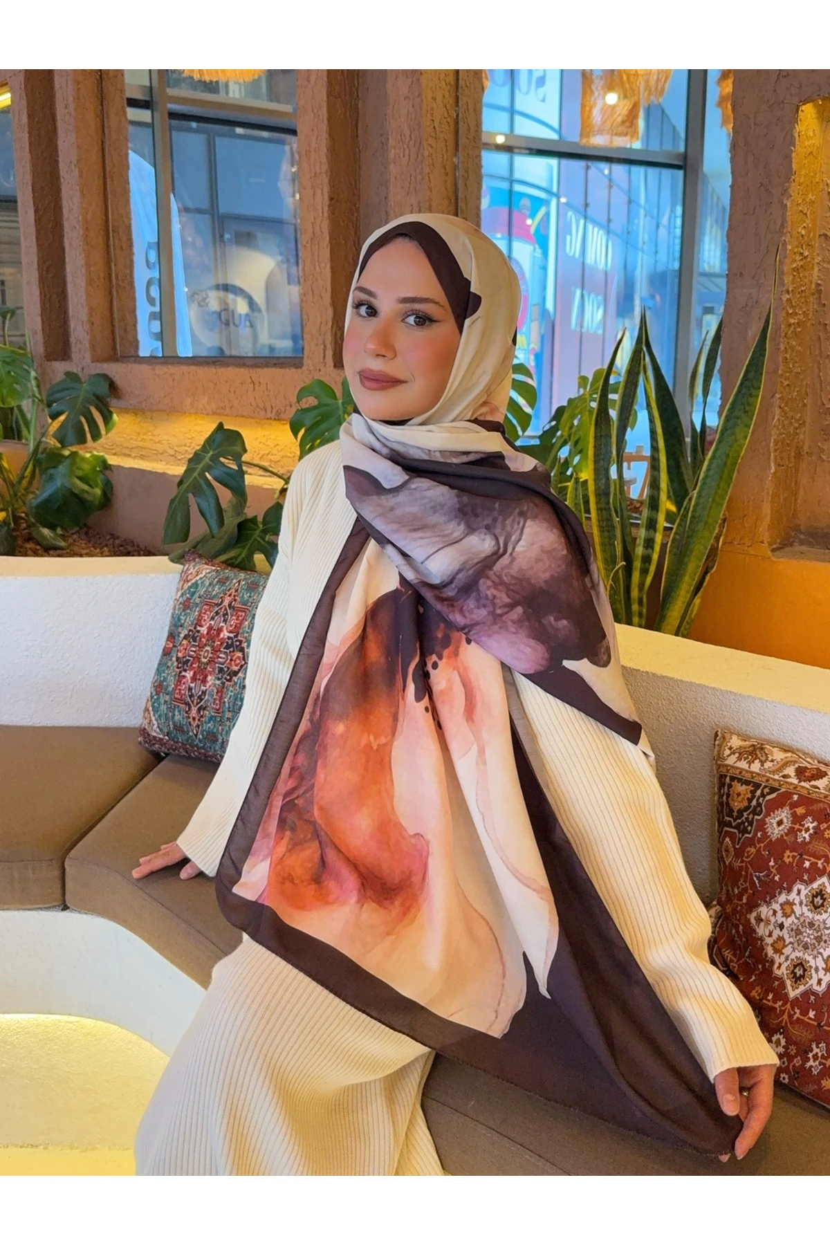 kahverengi krem gül