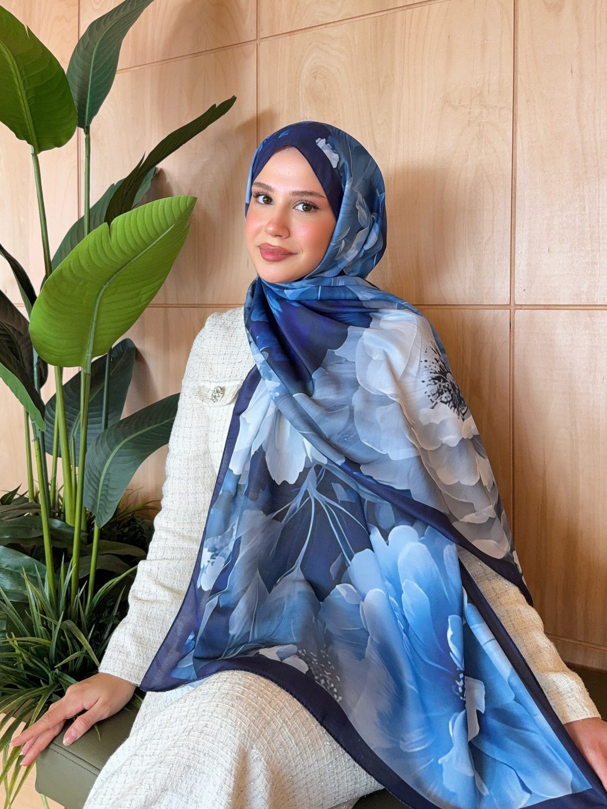 Desenli Pamuk Soft Şal Soon Serisi 