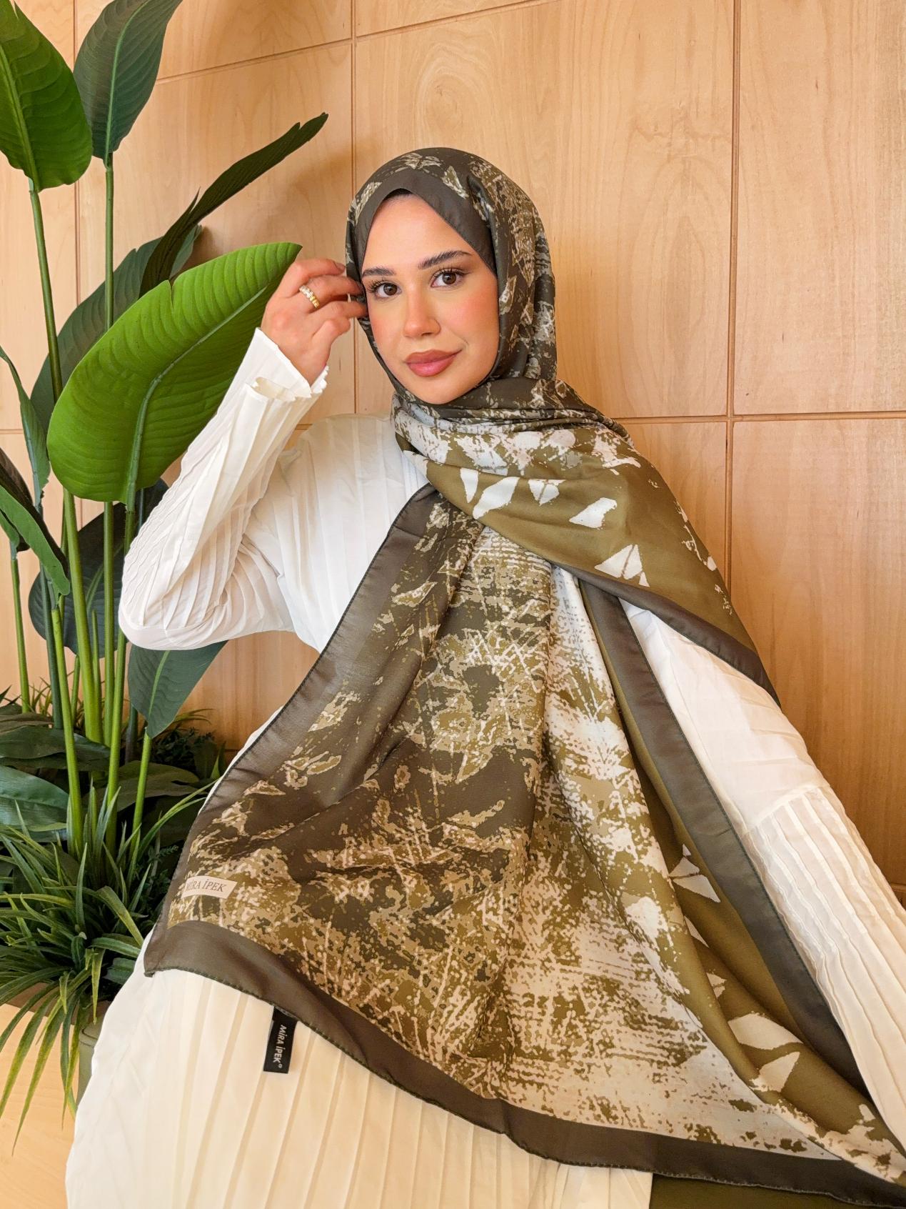 Desenli Pamuk Soft Şal Cesur Serisi