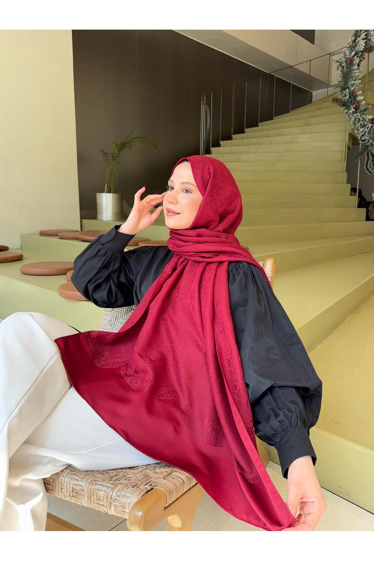 Diamond Desen Jakar Şal