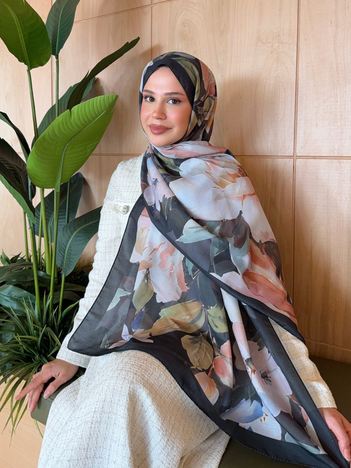 Desenli Pamuk Soft Şal Vera Serisi