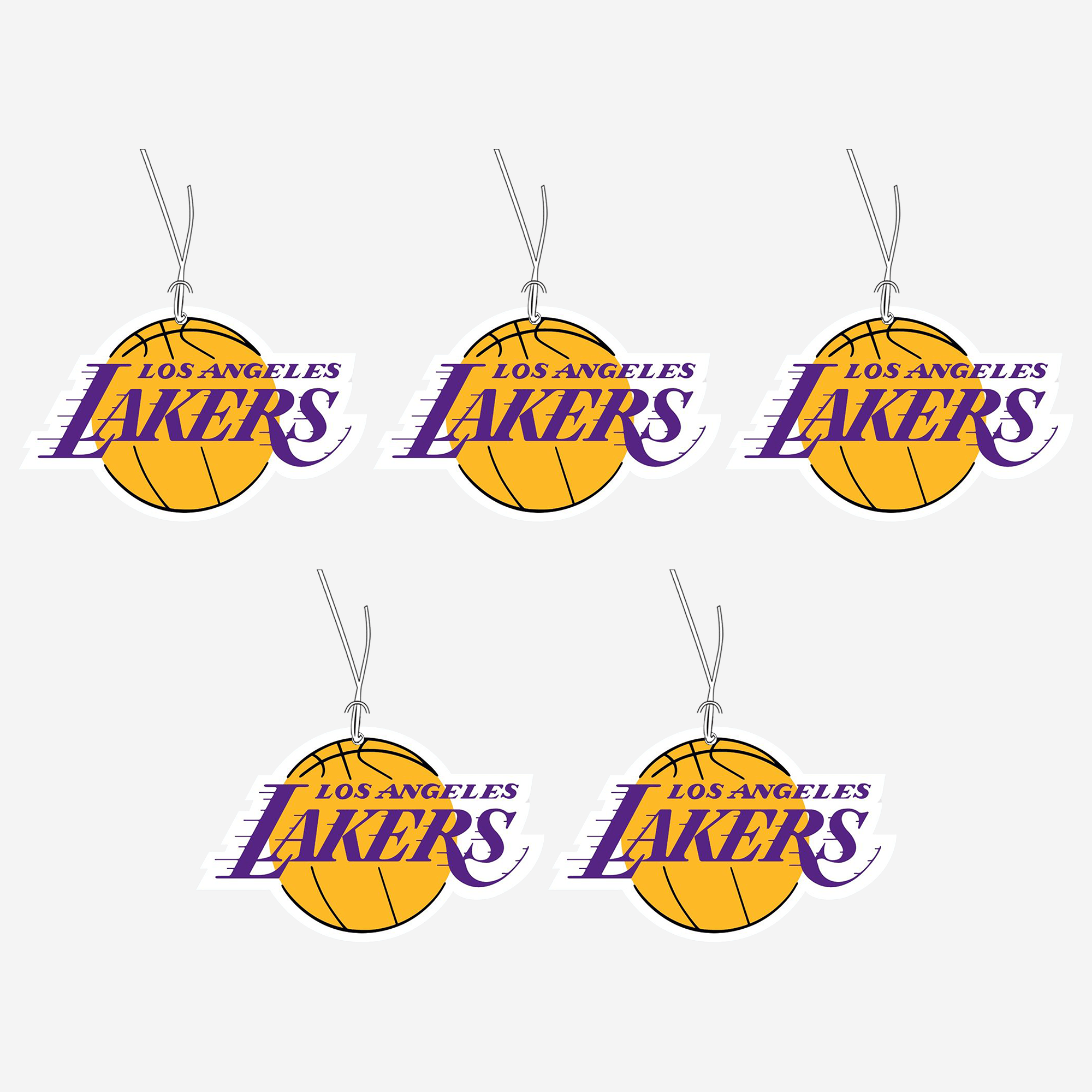 Los Angeles Lakers Beşli Oto Kokusu | Taraftar Kokuları