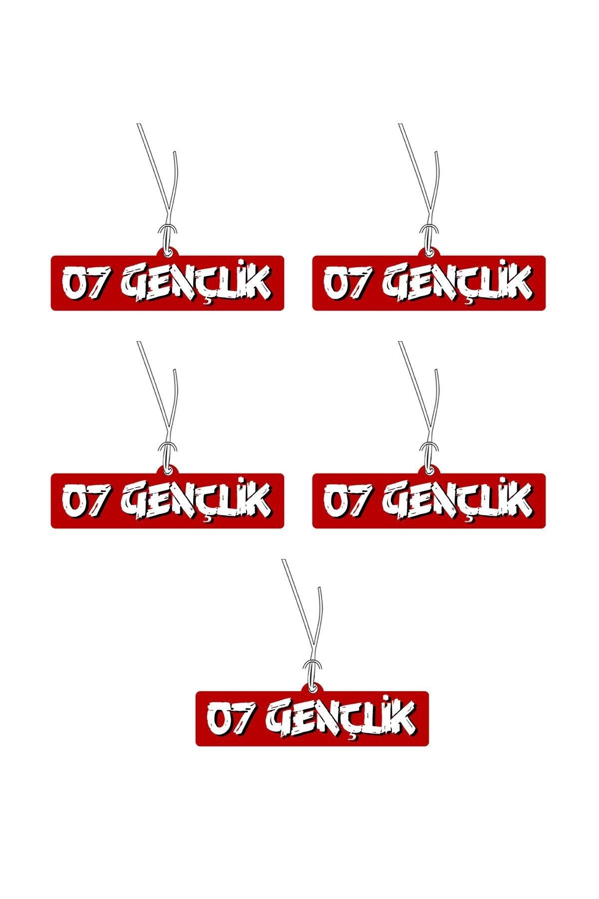 07 GENÇLİK Tasarımlı Oto Kokusu Ve Aksesuarı 5'li