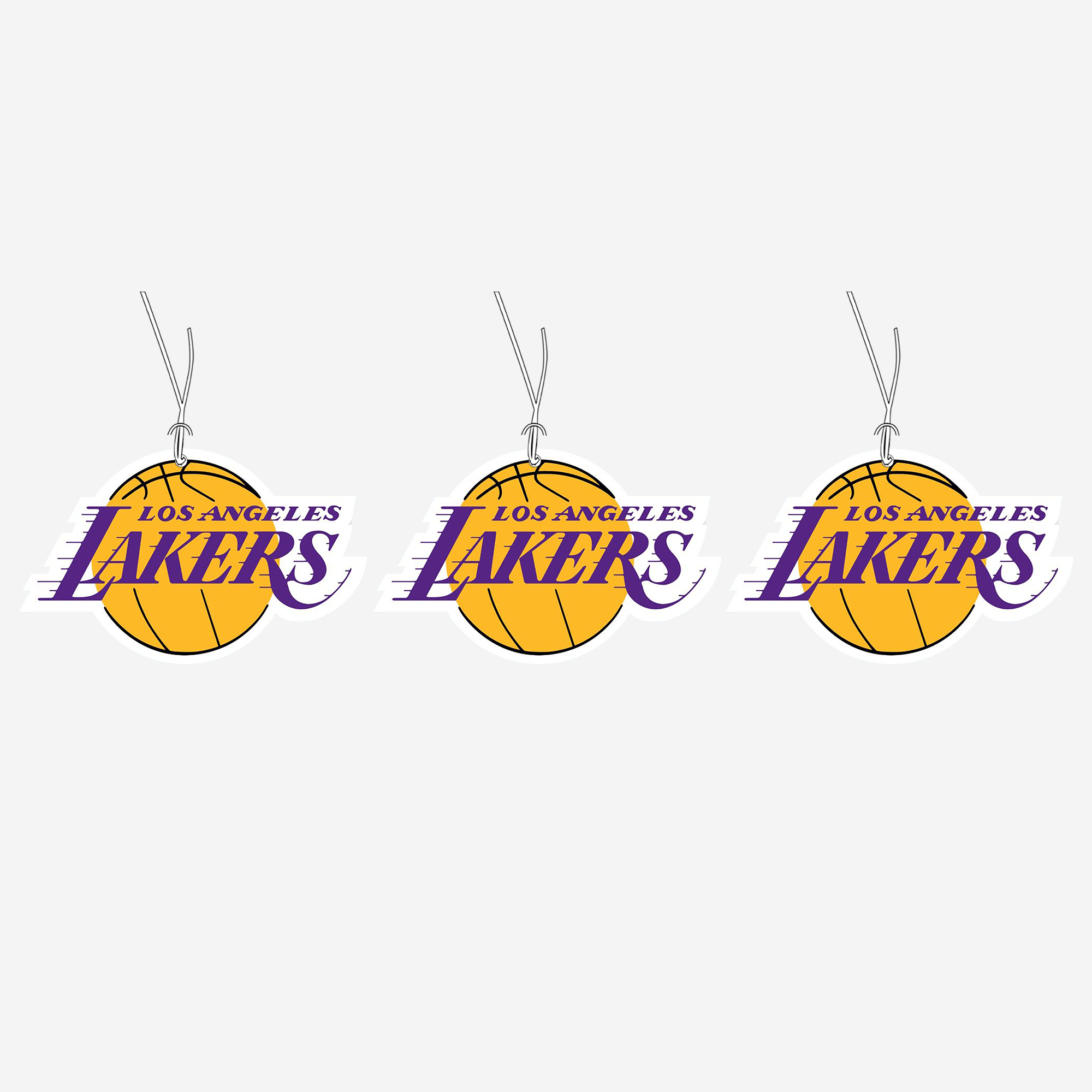 Los Angeles Lakers Üçlü Oto Kokusu | Taraftar Kokuları