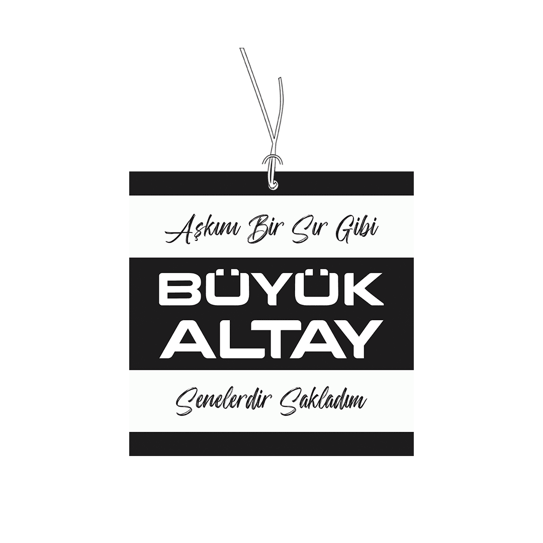 Büyük Altay Tekli Koku Dekoru | Taraftar Kokuları