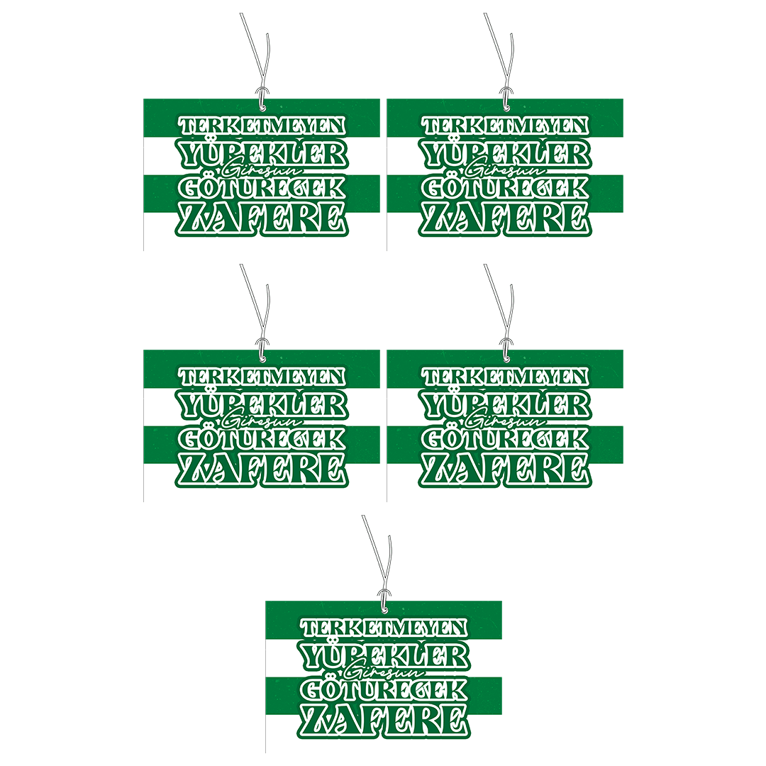 Terk Etmeyen Yürekler Giresun Beşli Koku Dekoru Paketi | Taraftar Kokuları