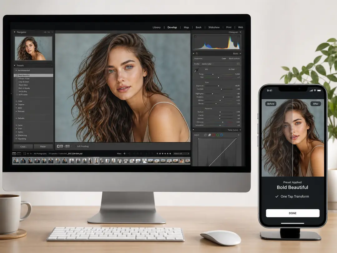 Adobe Lightroom Desktop & Mobile