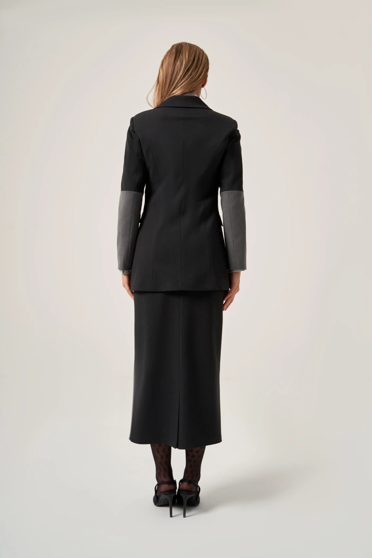 Gabardin Etek Ceket Takım 8806