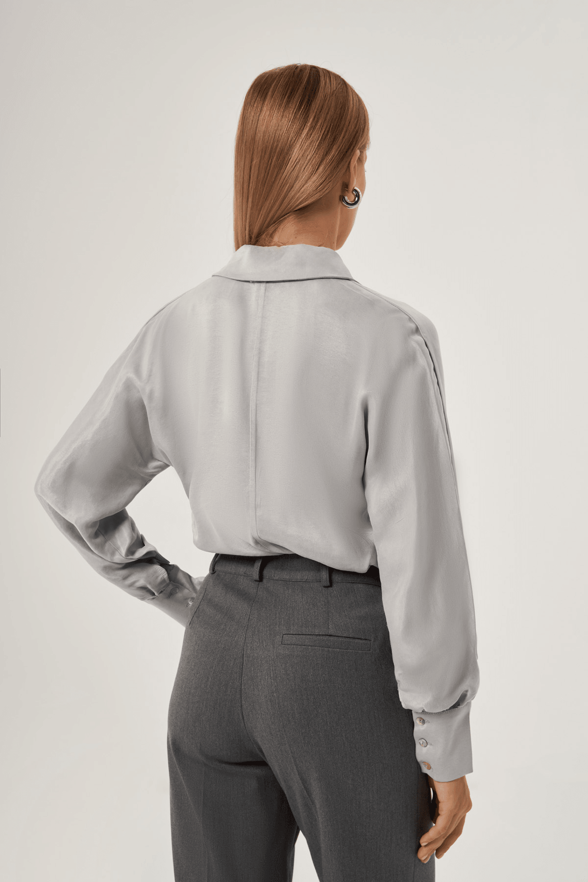 Düz Kesim Gabardin Kumaş Pantolon 5809