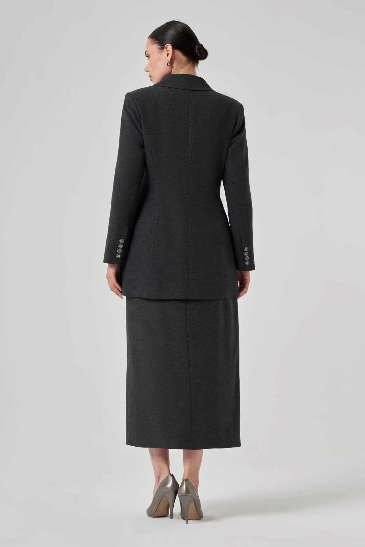 Kaşe Kruvaze Ceket 6214 