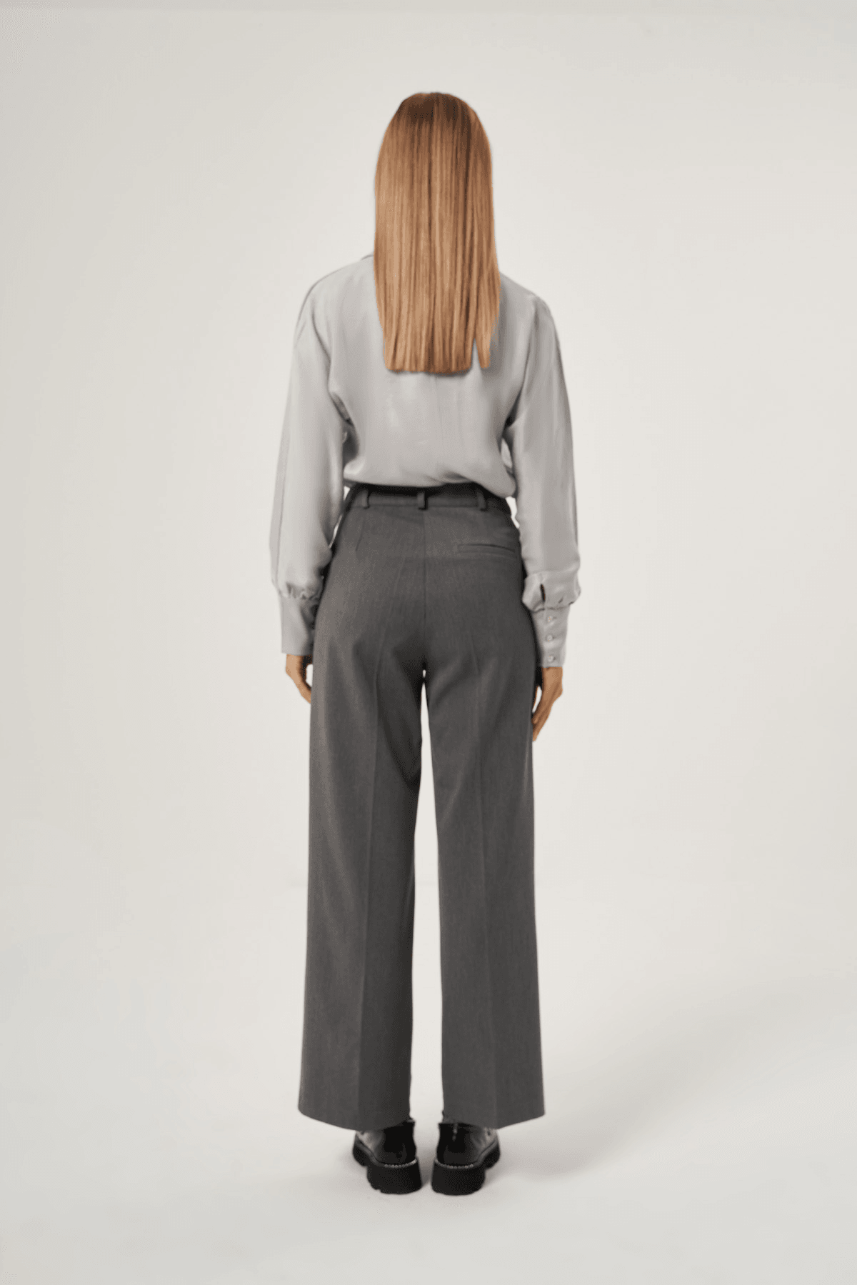 Düz Kesim Gabardin Kumaş Pantolon 5809