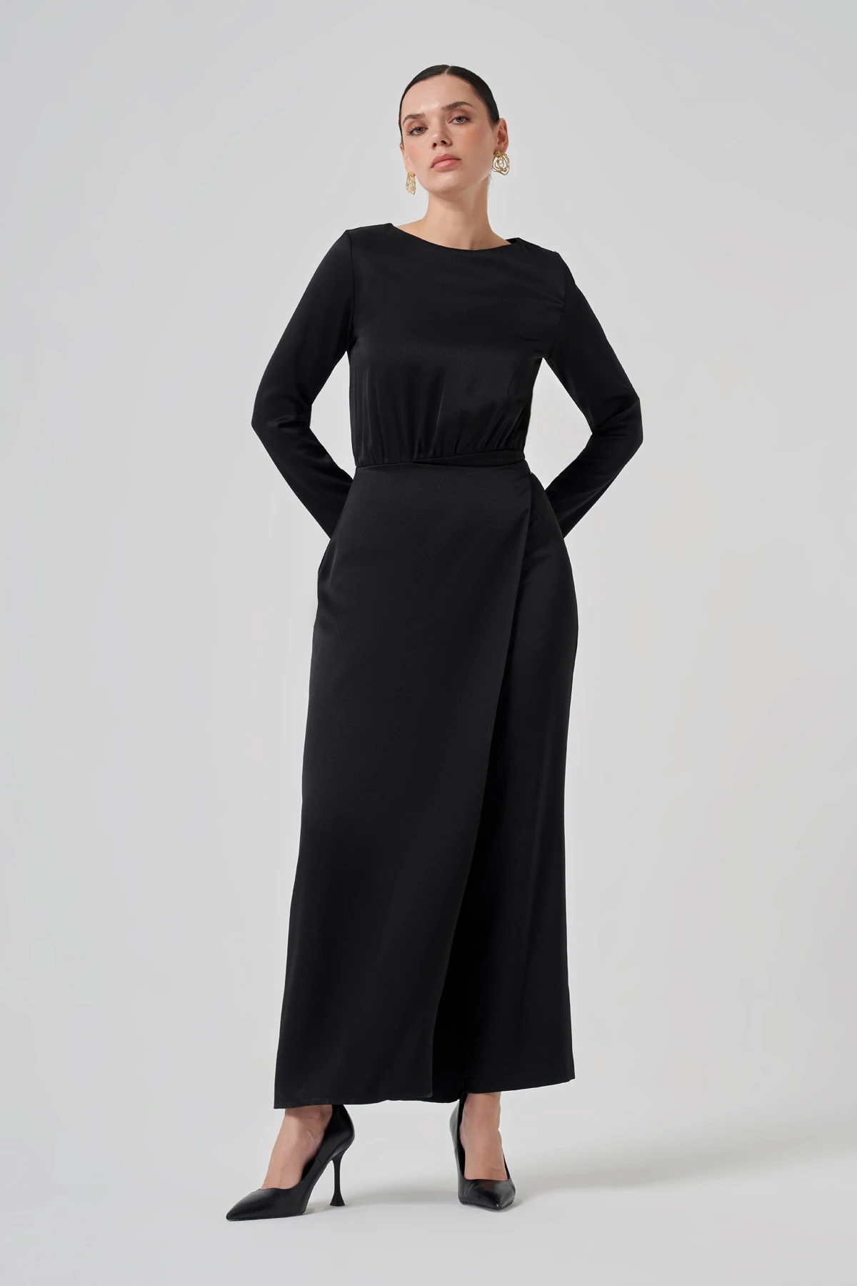 Elbise Görünümlü Tulum 5204