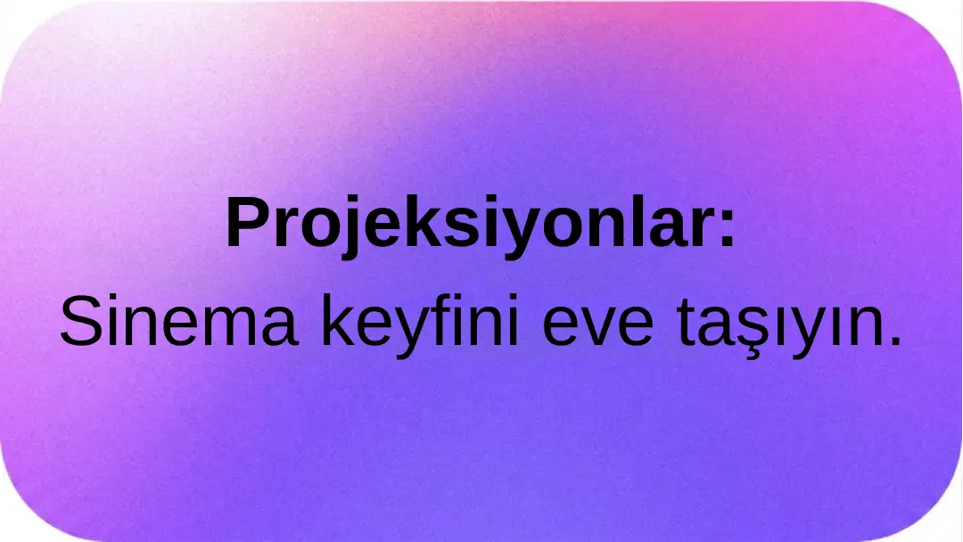 Projeksiyonlar