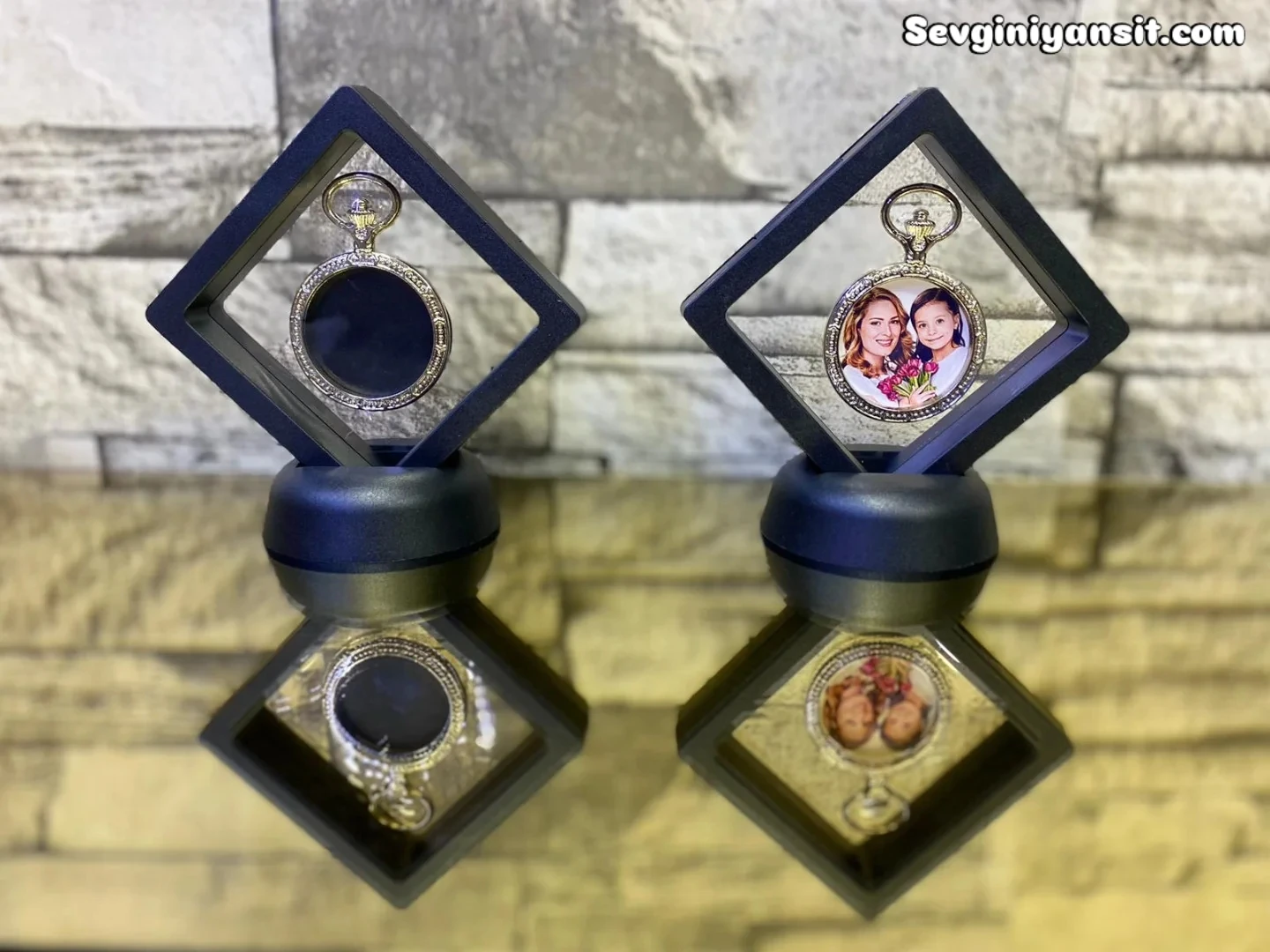 Madalyon Isı Kolye ( Gümüş Renk)