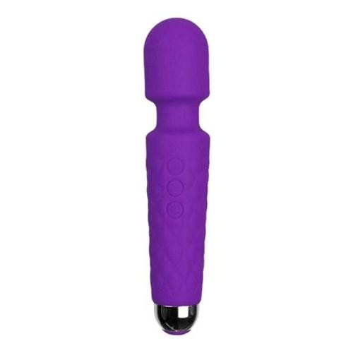 Wand Massager Şarjlı Vibratör - Mor