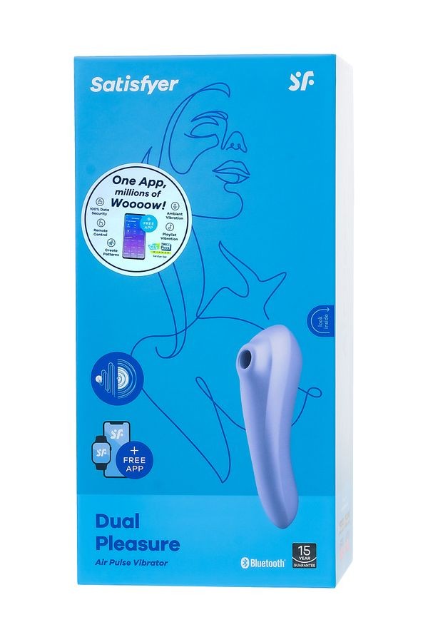 DUAL PLEASURE KLİTORİS UYARICI VAKUM VİBRATÖR