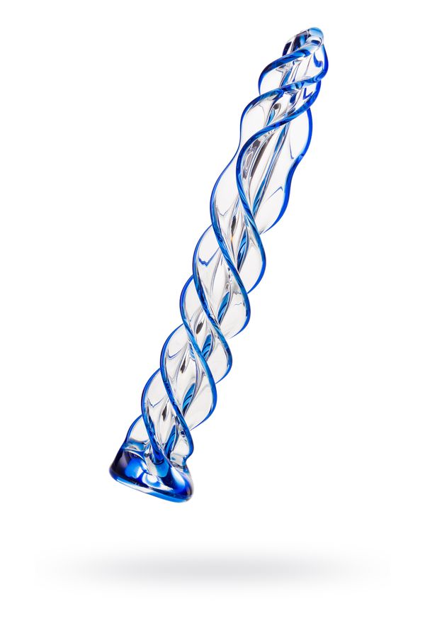 BLUE HELIX CAM DİLDO [18.5 CM]