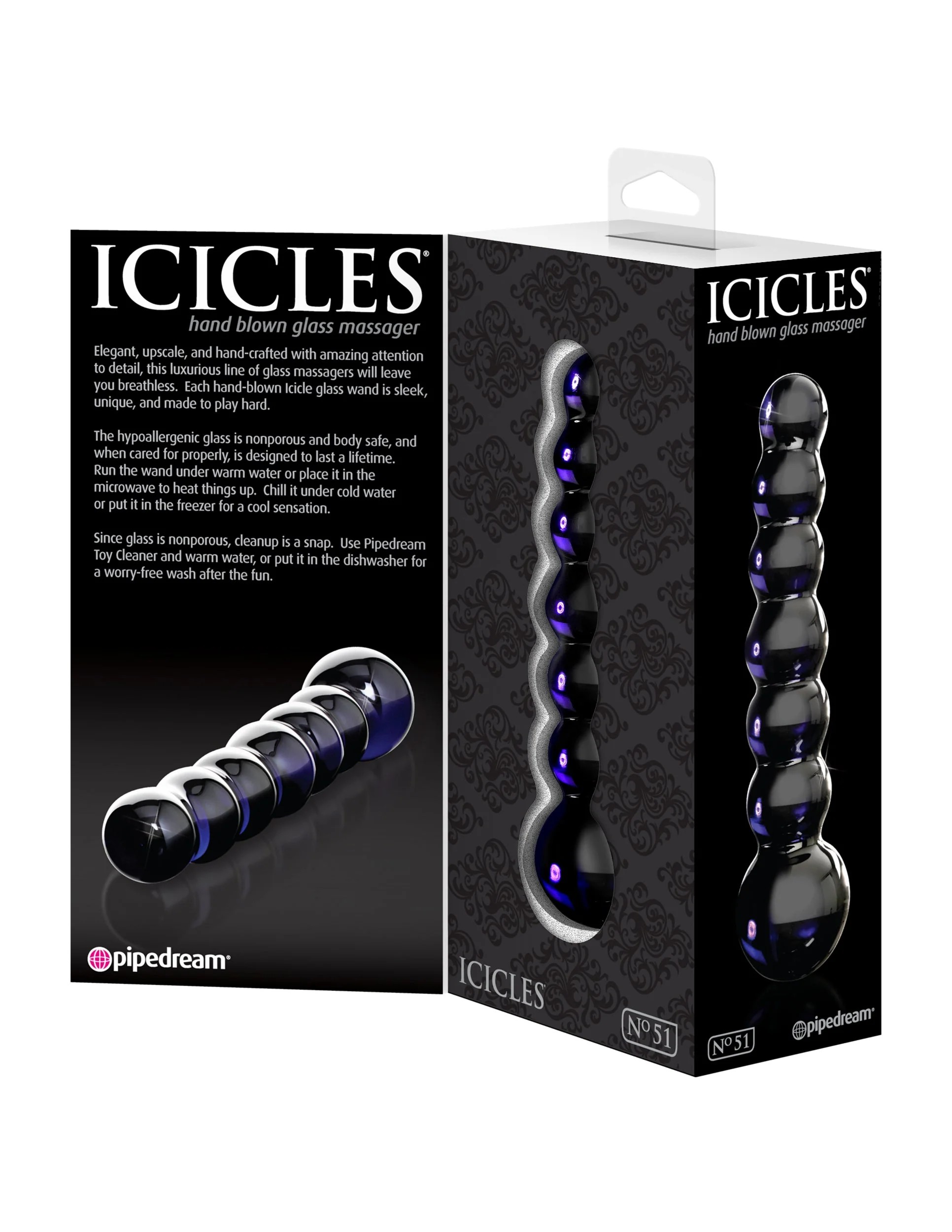 ICICLES NO 51 CAM DİLDO