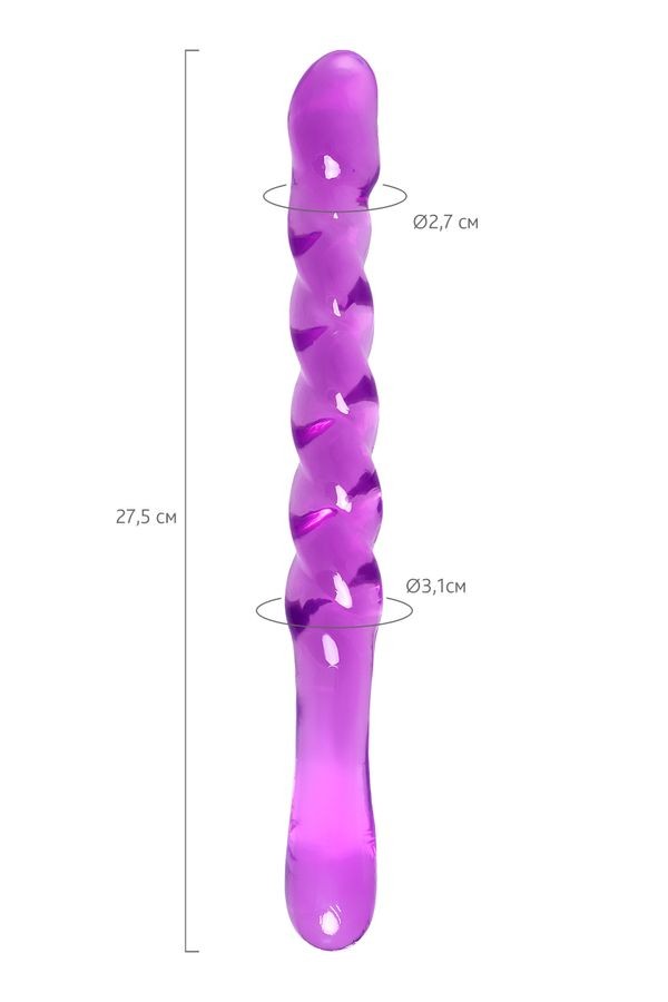 TANZA ÇİFT TARAFLI DİLDO [27.5 CM]