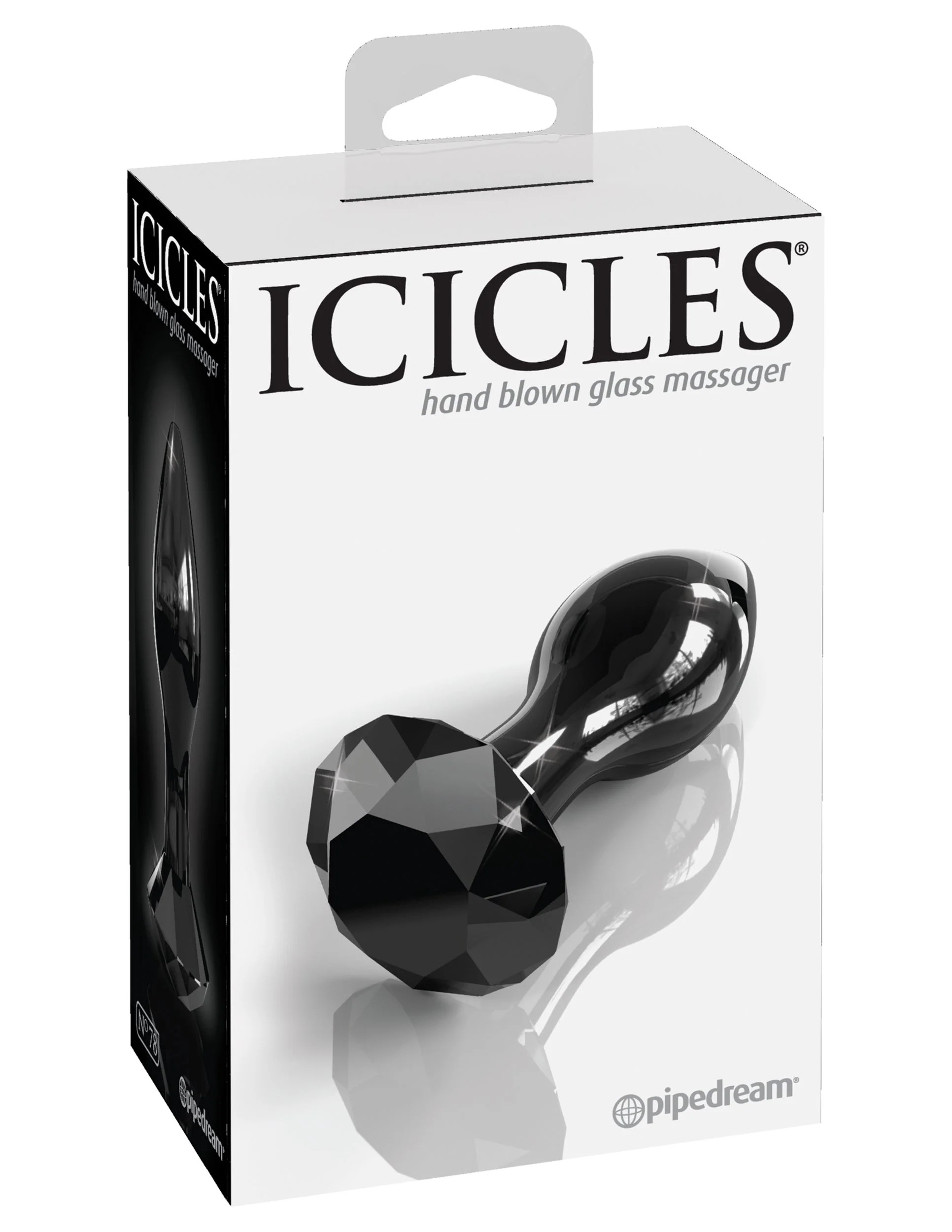 ICICLES NO 78 SİYAH CAM ANAL TIKAÇ