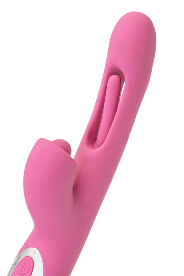 MONTI TOP BAŞLIKLI VE DARBE ETKİLİ KLİTORİS UYARICI VİBRATÖR DİLDO