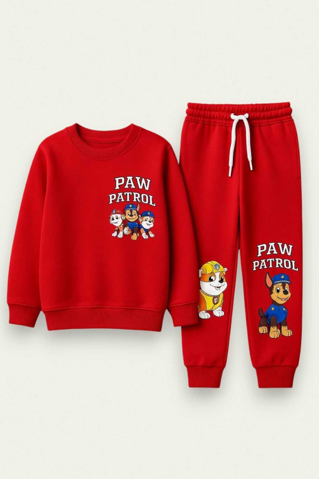 Paw Patrol Kırmızı Kışlık Takım 